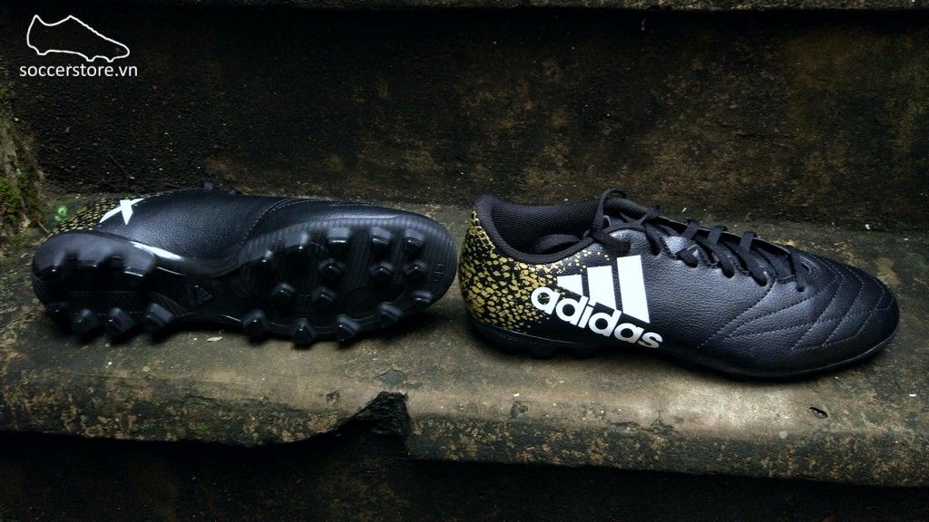Adidas X 16.4 AG - Core Black/ Metalic Gold/ White/ White BB3826