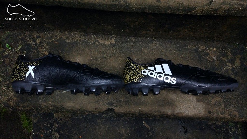 Adidas X 16.4 AG - Core Black/ Metalic Gold/ White/ White BB3826