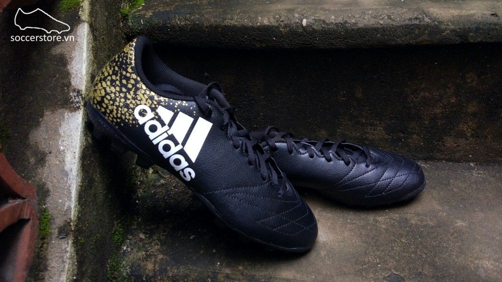 Adidas X 16.4 AG - Core Black/ Metalic Gold/ White/ White BB3826