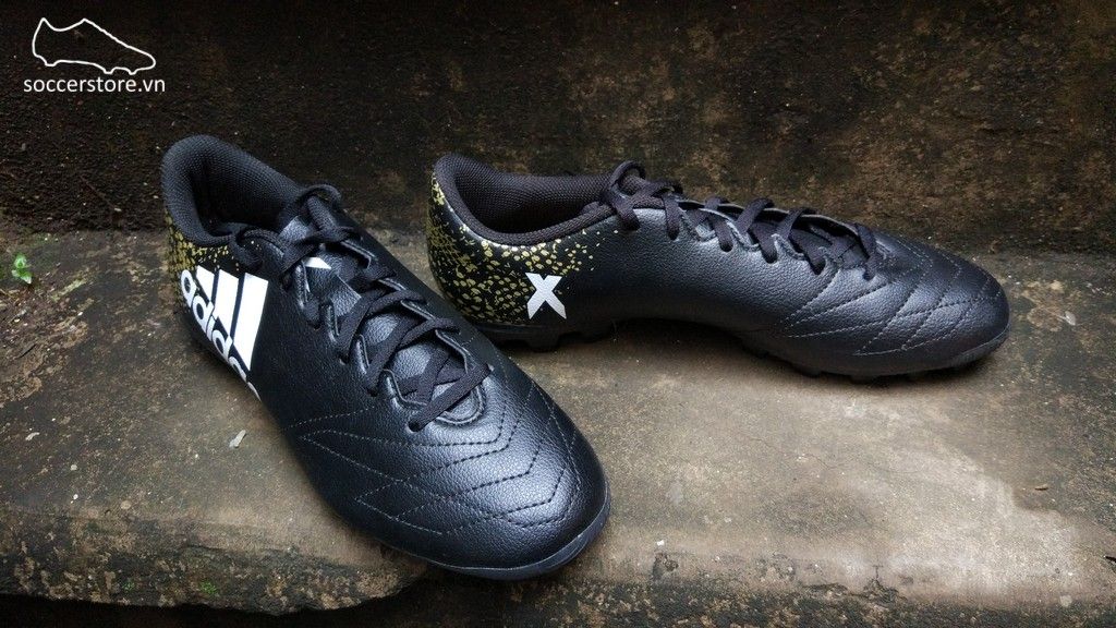 Adidas X 16.4 AG - Core Black/ Metalic Gold/ White/ White BB3826