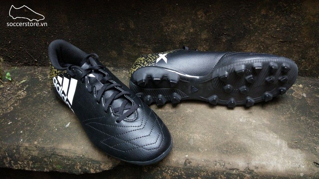 Adidas X 16.4 AG - Core Black/ Metalic Gold/ White/ White BB3826