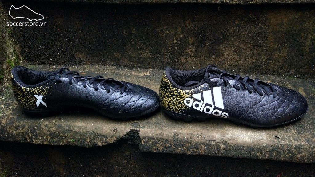 Adidas X 16.4 AG - Core Black/ Metalic Gold/ White/ White BB3826