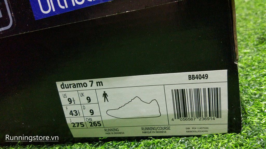 Adidas Duramo 7- Core Black/ White/ Core Black BB4049