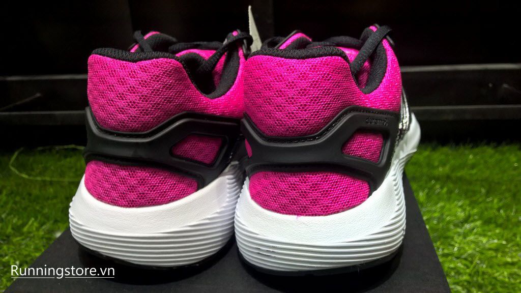 Adidas Duramo 8 Womens- Utility Black / Core Black/ Shock Pink BB4668