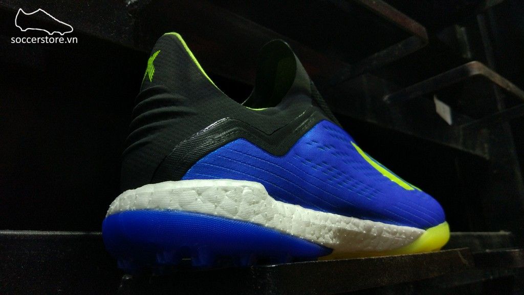 Adidas X Tango 18+ TF- Football Blue/ Solar Yellow/ Core Black BB6595