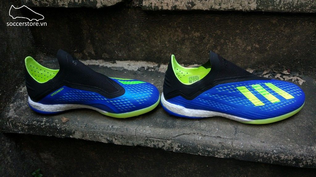 Adidas X Tango 18+ TF- Football Blue/ Solar Yellow/ Core Black BB6595