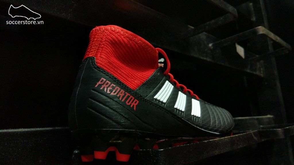 Adidas Predator 18.3 AG- Core Black/ White/ Red BB7747