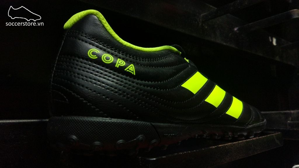 Adidas Copa Tango 19.4 TF- Core Black/ Solar Yellow BB8097