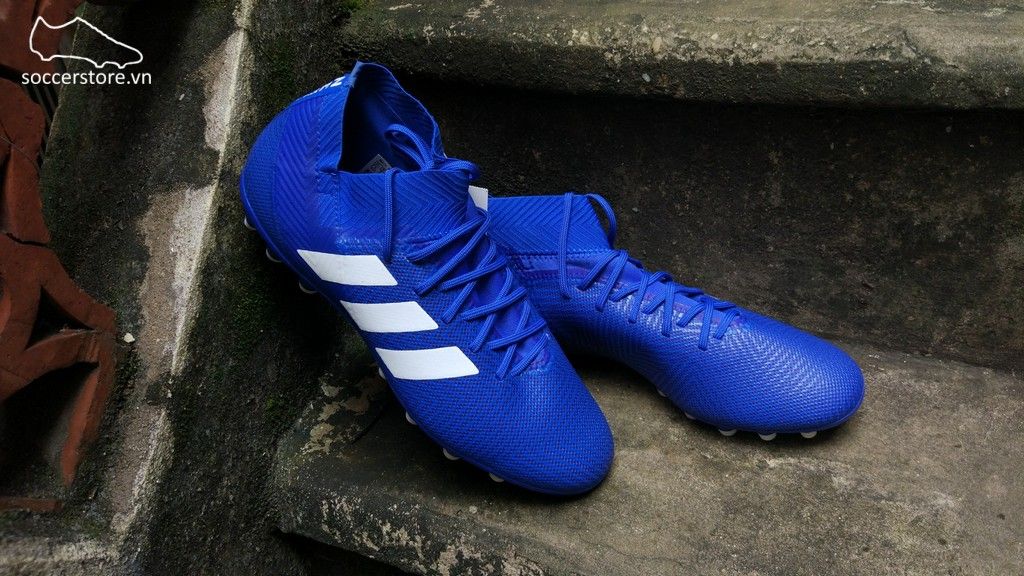 Adidas Nemeziz 18.3 AG- Football Blue/ White BC0301