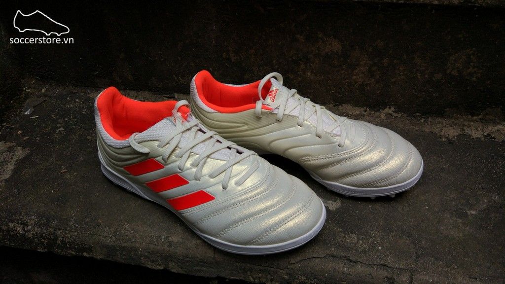 Adidas Copa Tango 19.3 TF BC0558 Off White/ Solar Red/ White