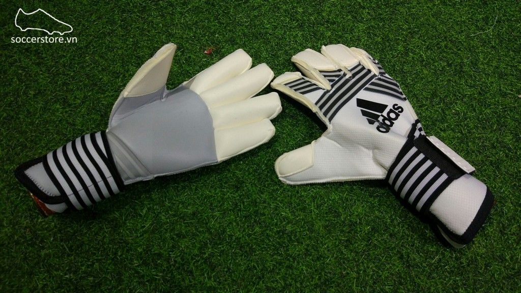 Adidas Ace Transition Fingertip Promo- Clear Onix/ Core Black/ White GK Gloves BP7931