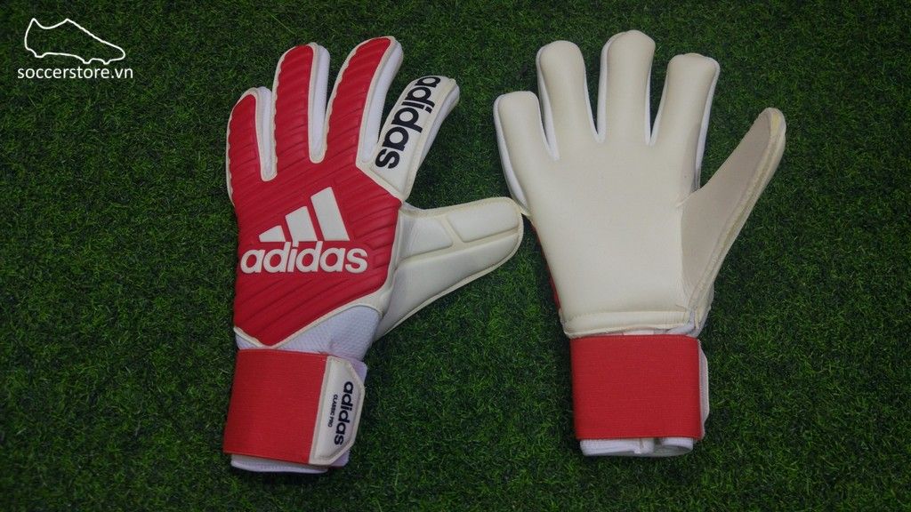 Adidas Classic Pro- Real Coral/ White GK Gloves CF0103