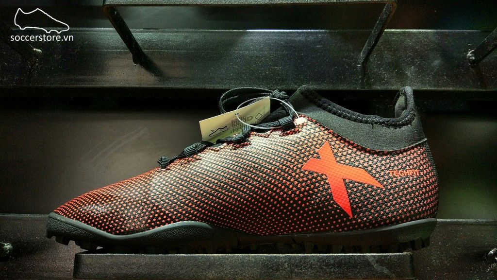 Adidas X Tango 17.3 TF- Core Black/ Solar Red/ Solar Orange CG3728