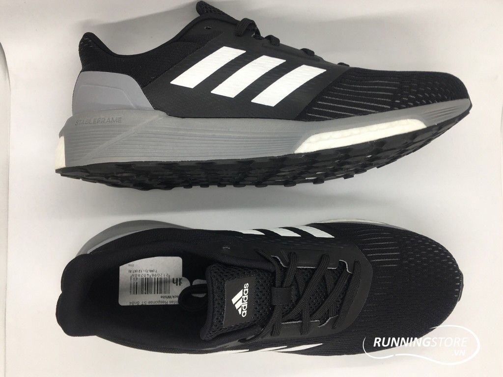 Adidas Response ST- Core Black/ Footwear White/ Grey Three CG4003