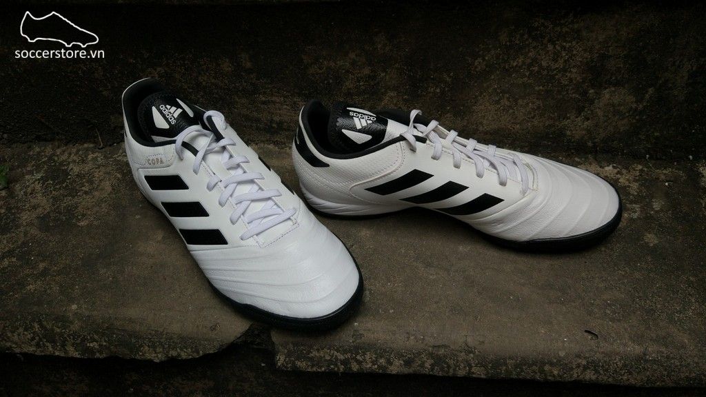 Adidas Copa 18.3 Tango TF- White/ Core Black/ Tactile Gold Metallic CP9021