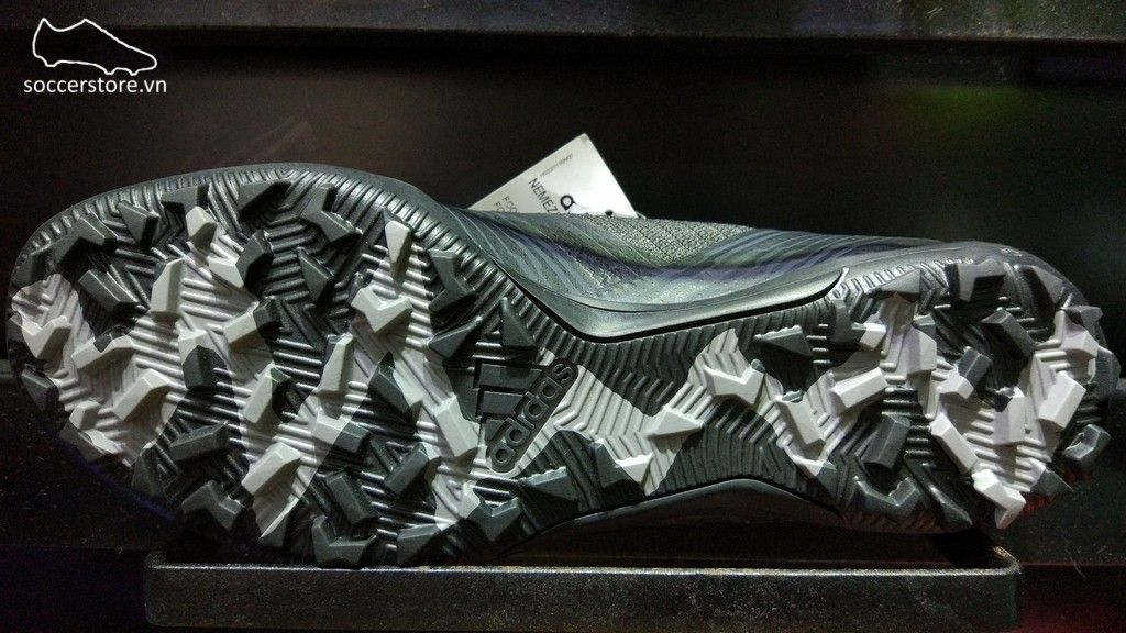 Adidas Nemeziz 17.3 Kids TF- Core Black/ Hi-res Green BY2472