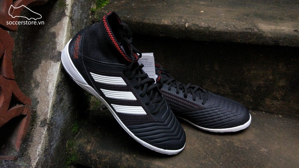 Adidas Predator Tango 18.3 TF- Core Black/ White/ Solar Red CP9278