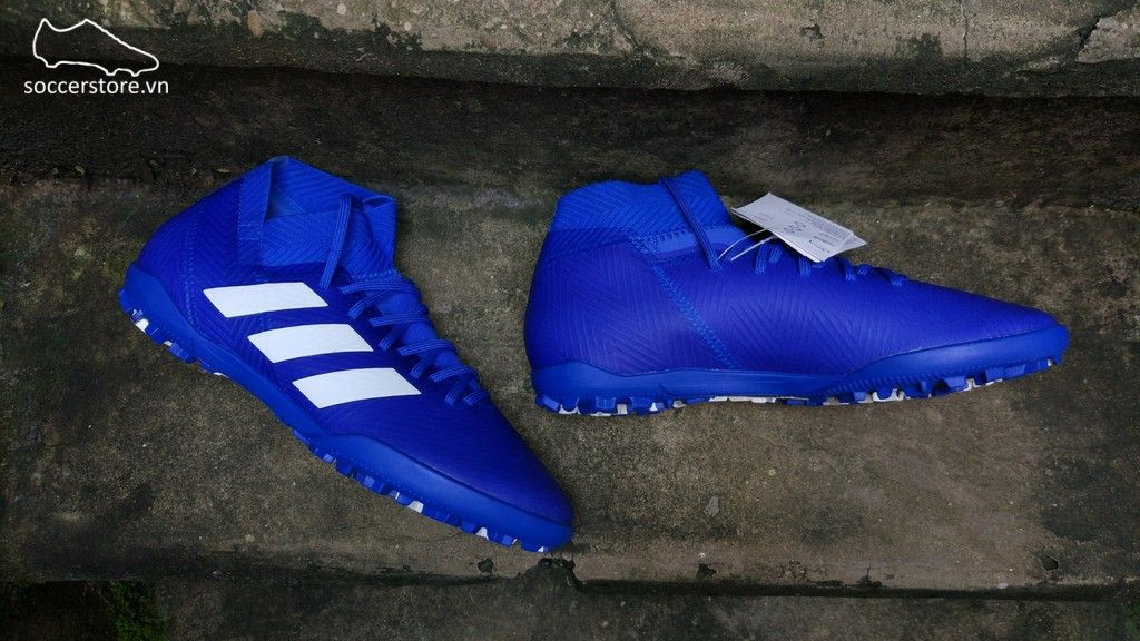 Adidas Nemeziz Tango 18.3 TF- Football Blue/ White DB2210