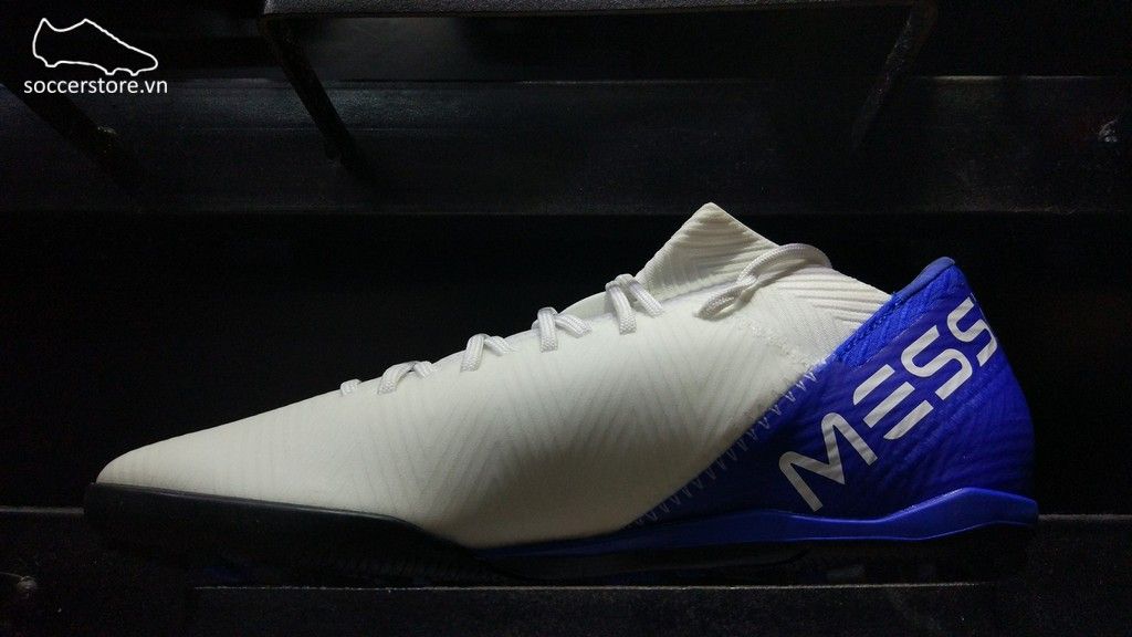 Adidas Nemeziz Messi Tango 18.3 TF- White/ Core Black/ Football Blue DB2220