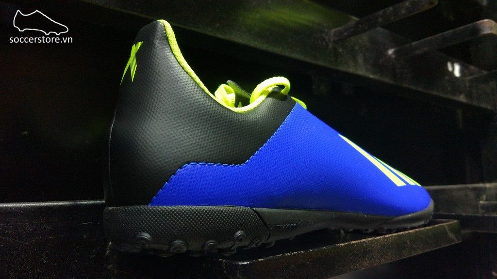 Adidas X 18.4 Kids TF- Football Blue/ Solar Yellow/ Core Black DB2434