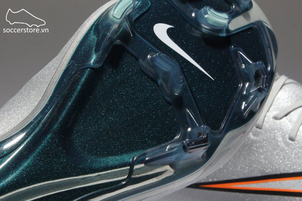 Nike Mercurial Vapor X CR FG Metallic Silver- White-Hyper Turquoise- Black 684860-003