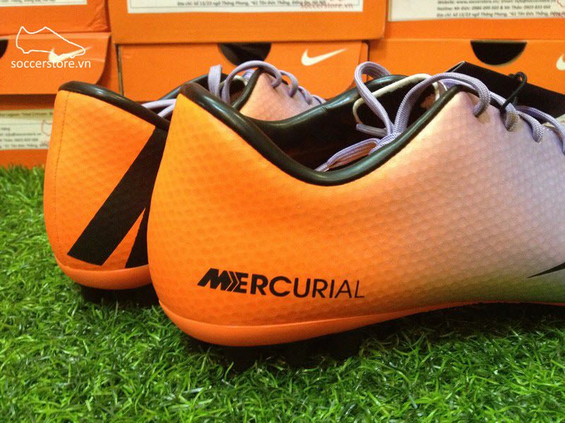 Nike Mercurial Victory IV AG Purple- Black- Orange