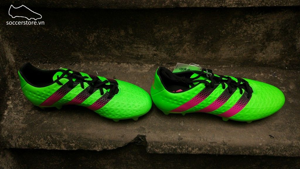 Adidas Ace 16.3 SG- Solar Green/ Shock Pink/ Core Black S75734