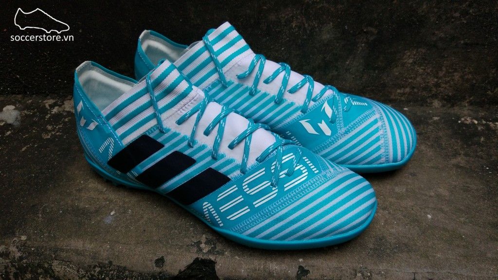 Adidas Nemeziz Messi Tango 17.3 TF- White/ Legend Ink/ Energy Blue S77192