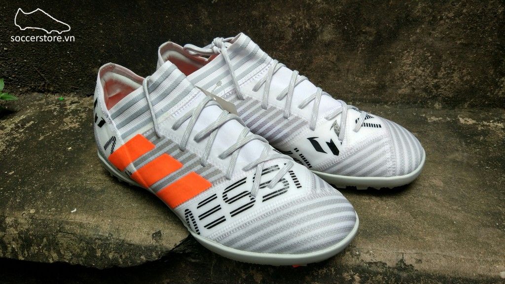 Adidas Nemeziz Messi Tango 17.3 TF- White/ Solar Orange/ Core Black S77193
