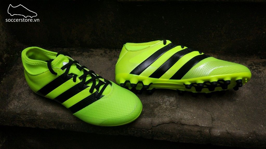 Adidas Ace 16.3 Primemesh AG- Solar Yellow/ Core Black/ Silver Metallic S80583