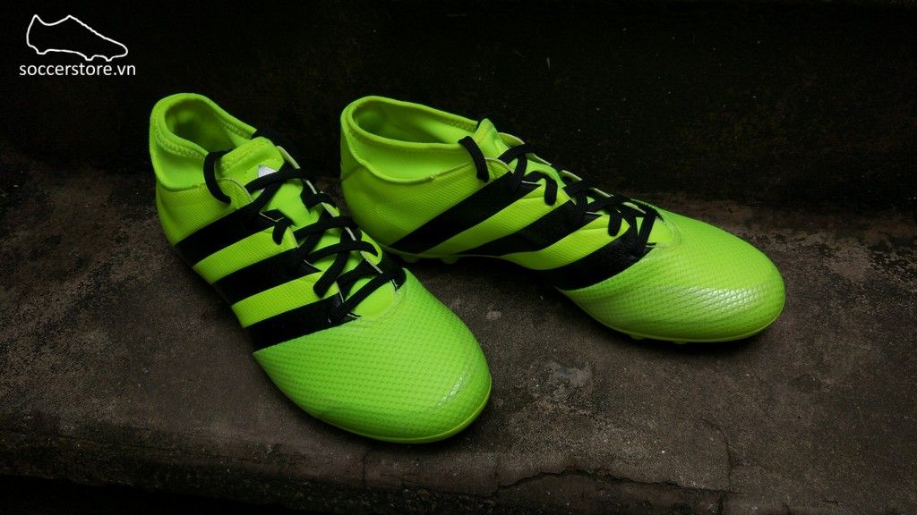 Adidas Ace 16.3 Primemesh AG- Solar Yellow/ Core Black/ Silver Metallic S80583