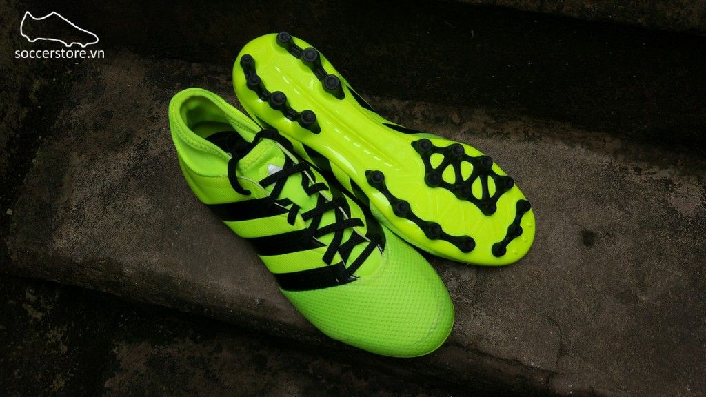 Adidas Ace 16.3 Primemesh AG- Solar Yellow/ Core Black/ Silver Metallic S80583