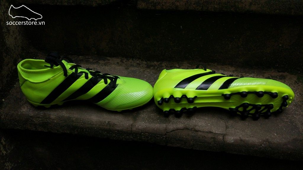 Adidas Ace 16.3 Primemesh AG- Solar Yellow/ Core Black/ Silver Metallic S80583
