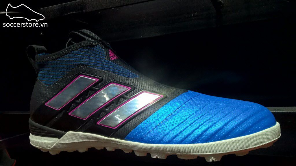 Adidas Ace Tango 17+ Purecontrol TF- Core Black/ White/ Blue S82079