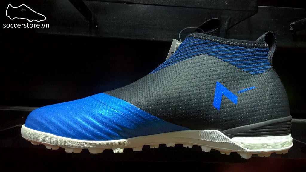 Adidas Ace Tango 17+ Purecontrol TF- Core Black/ White/ Blue S82079