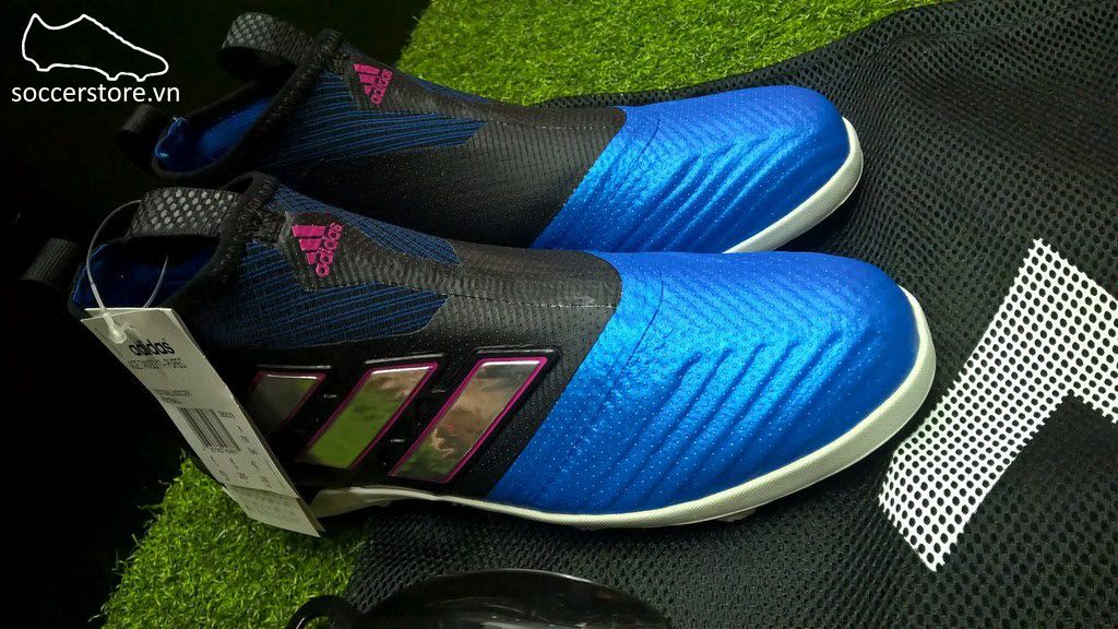 Adidas Ace Tango 17+ Purecontrol TF- Core Black/ White/ Blue S82079
