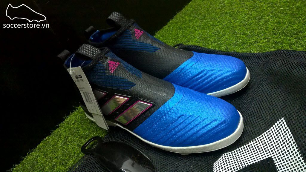 Adidas Ace Tango 17+ Purecontrol TF- Core Black/ White/ Blue S82079