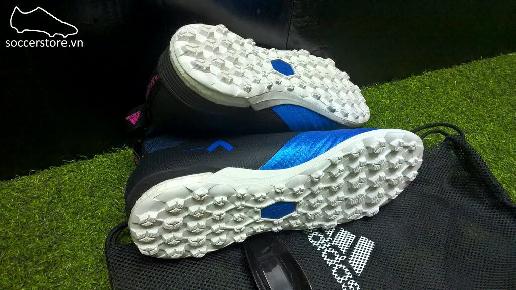 Adidas Ace Tango 17+ Purecontrol TF- Core Black/ White/ Blue S82079