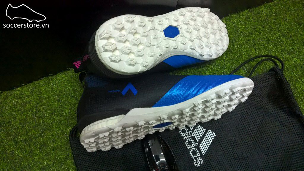 Adidas Ace Tango 17+ Purecontrol TF- Core Black/ White/ Blue S82079