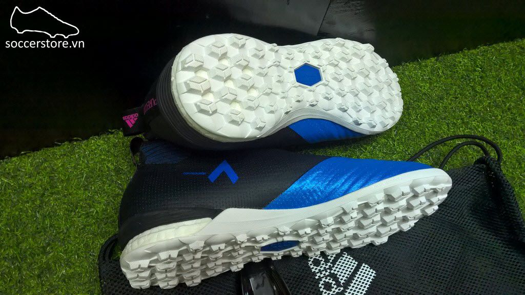 Adidas Ace Tango 17+ Purecontrol TF- Core Black/ White/ Blue S82079