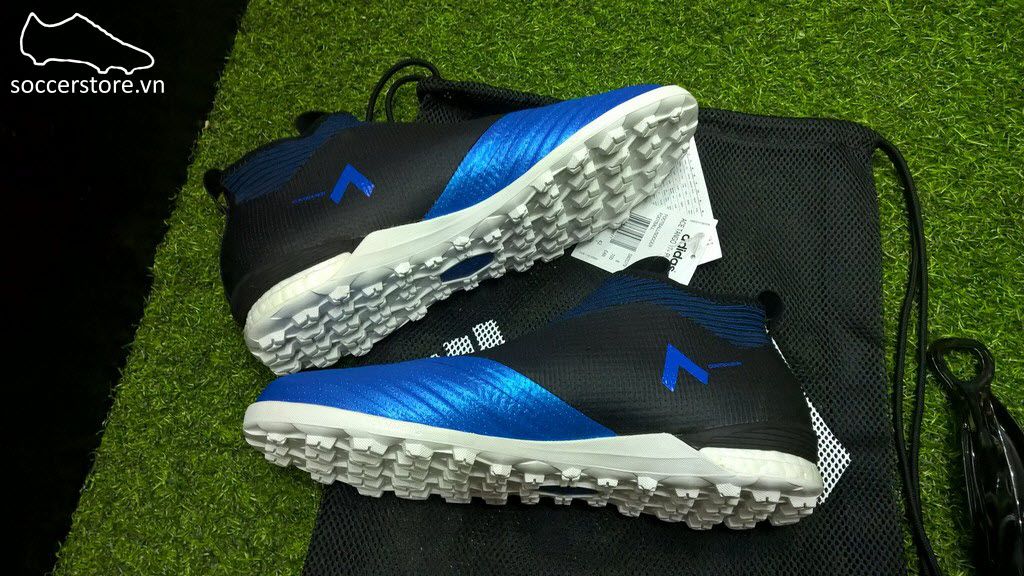 Adidas Ace Tango 17+ Purecontrol TF- Core Black/ White/ Blue S82079