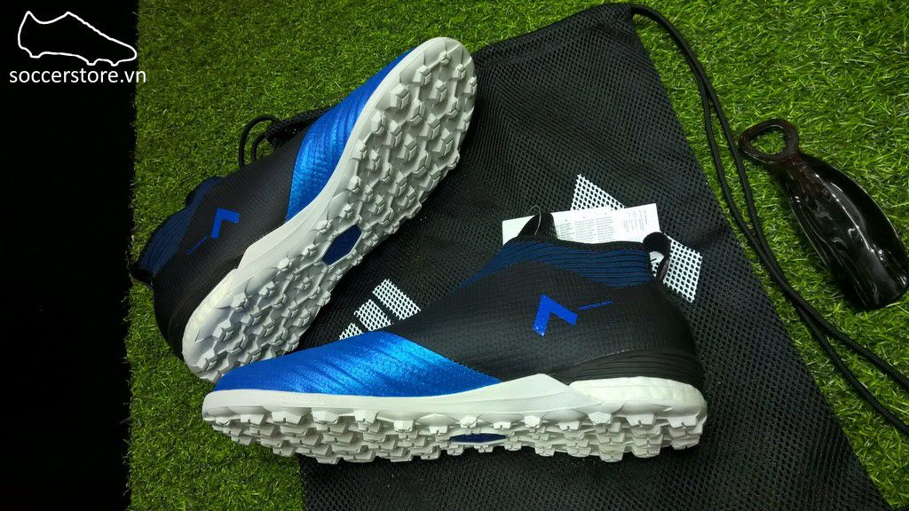 Adidas Ace Tango 17+ Purecontrol TF- Core Black/ White/ Blue S82079