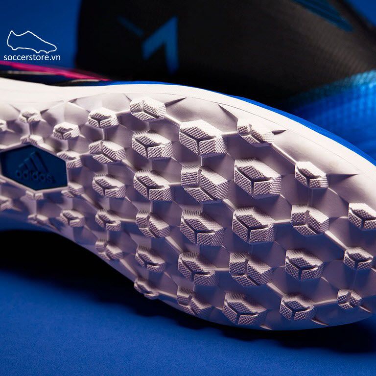 Adidas Ace Tango 17+ Purecontrol TF- Core Black/ White/ Blue S82079