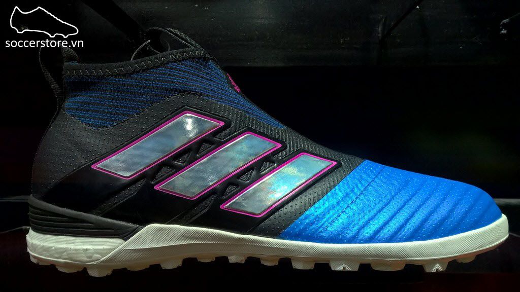 Adidas Ace Tango 17+ Purecontrol TF- Core Black/ White/ Blue S82079