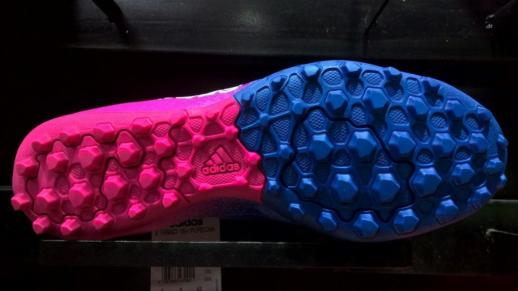 Adidas X Tango 16+ Purechaos TF- Blue/ White/ Shock Pink S82083