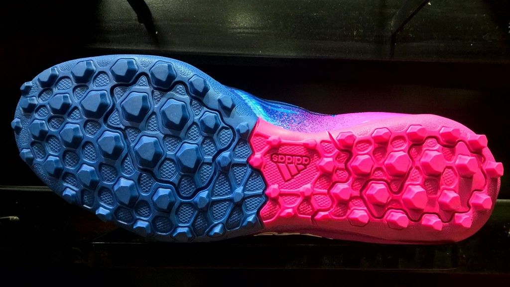 Adidas X Tango 16+ Purechaos TF- Blue/ White/ Shock Pink S82083