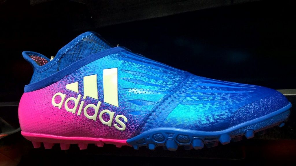 Adidas X Tango 16+ Purechaos TF- Blue/ White/ Shock Pink S82083
