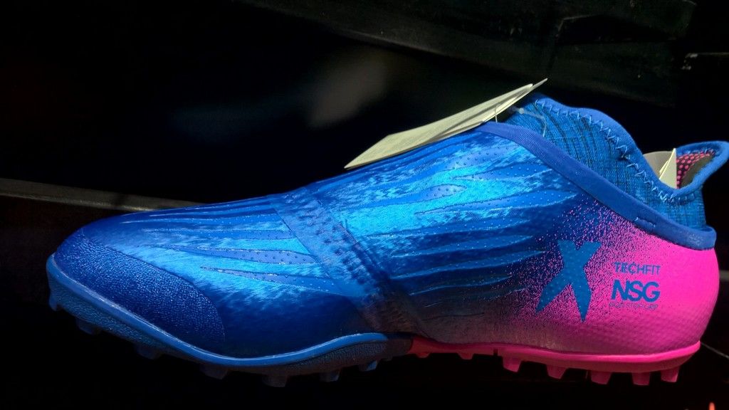 Adidas X Tango 16+ Purechaos TF- Blue/ White/ Shock Pink S82083