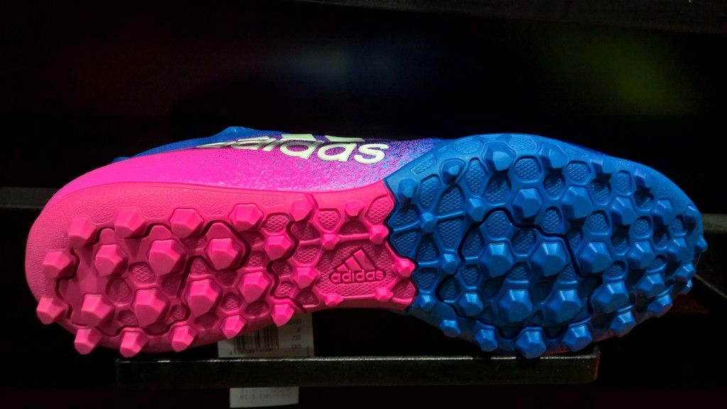 Adidas X Tango 16+ Purechaos TF- Blue/ White/ Shock Pink S82083