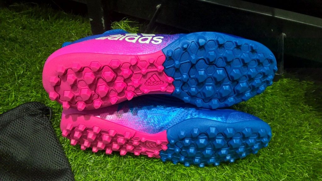 Adidas X Tango 16+ Purechaos TF- Blue/ White/ Shock Pink S82083